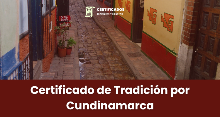 Certificado de Tradicón y Libertad Cundinamarca: Descubre la situación jurídica de tu inmueble
